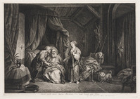 KG 01210
<br/>
Sara geeft Abraham Hagar tot vrouw
<br/>
<em>Schmidt, Georg Friedrich (1712-1775)</em>